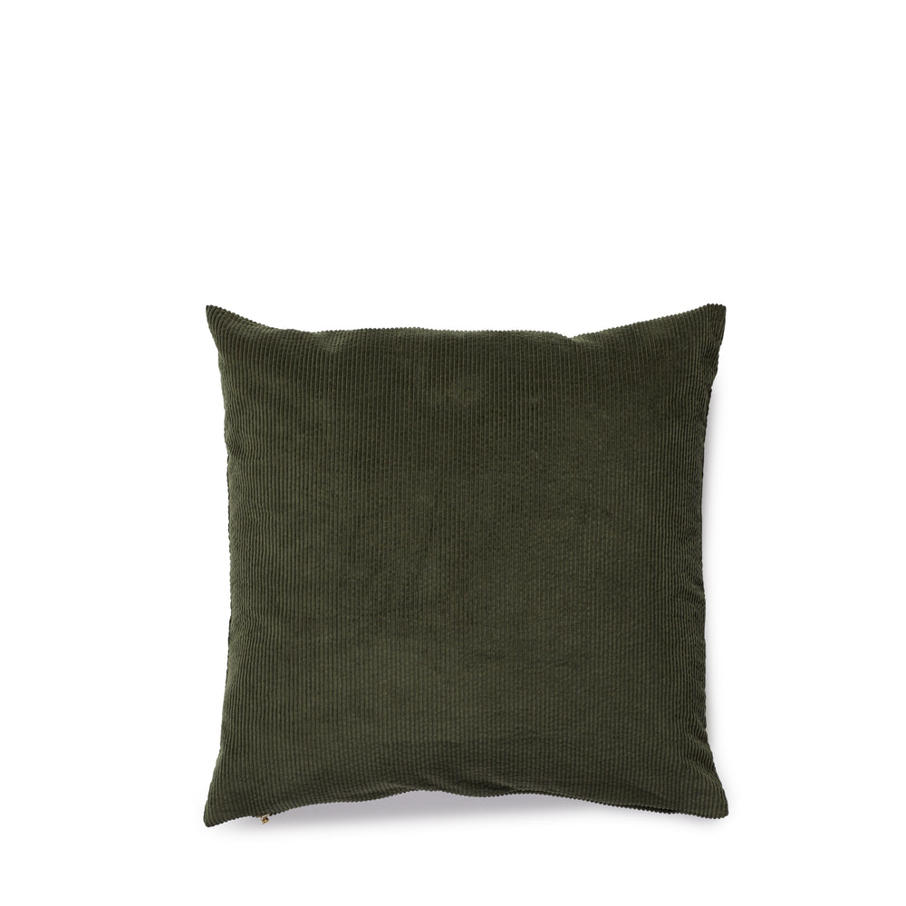 corduroy cushion, green tea