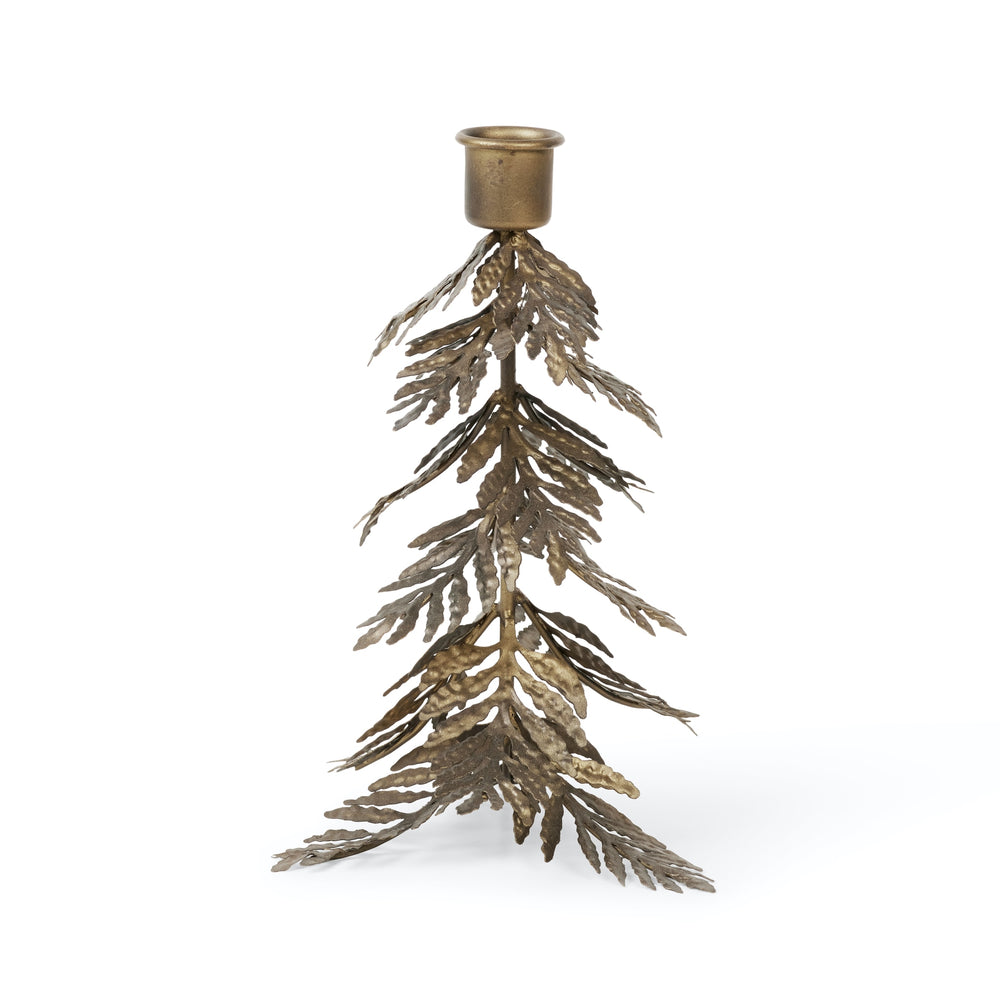 NOSTALGIA christmas tree candleholder