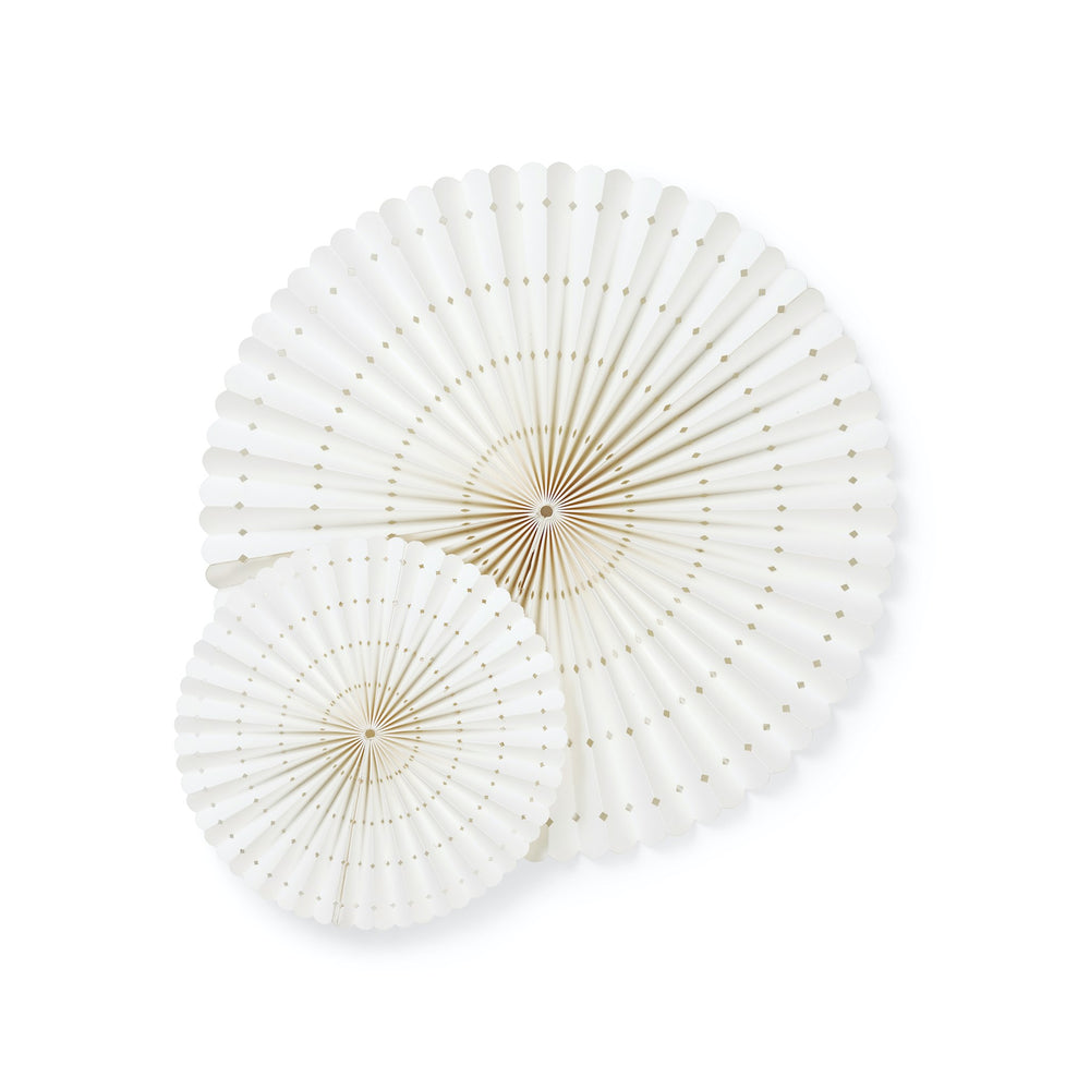 SNOWFLAKES, set of two - White