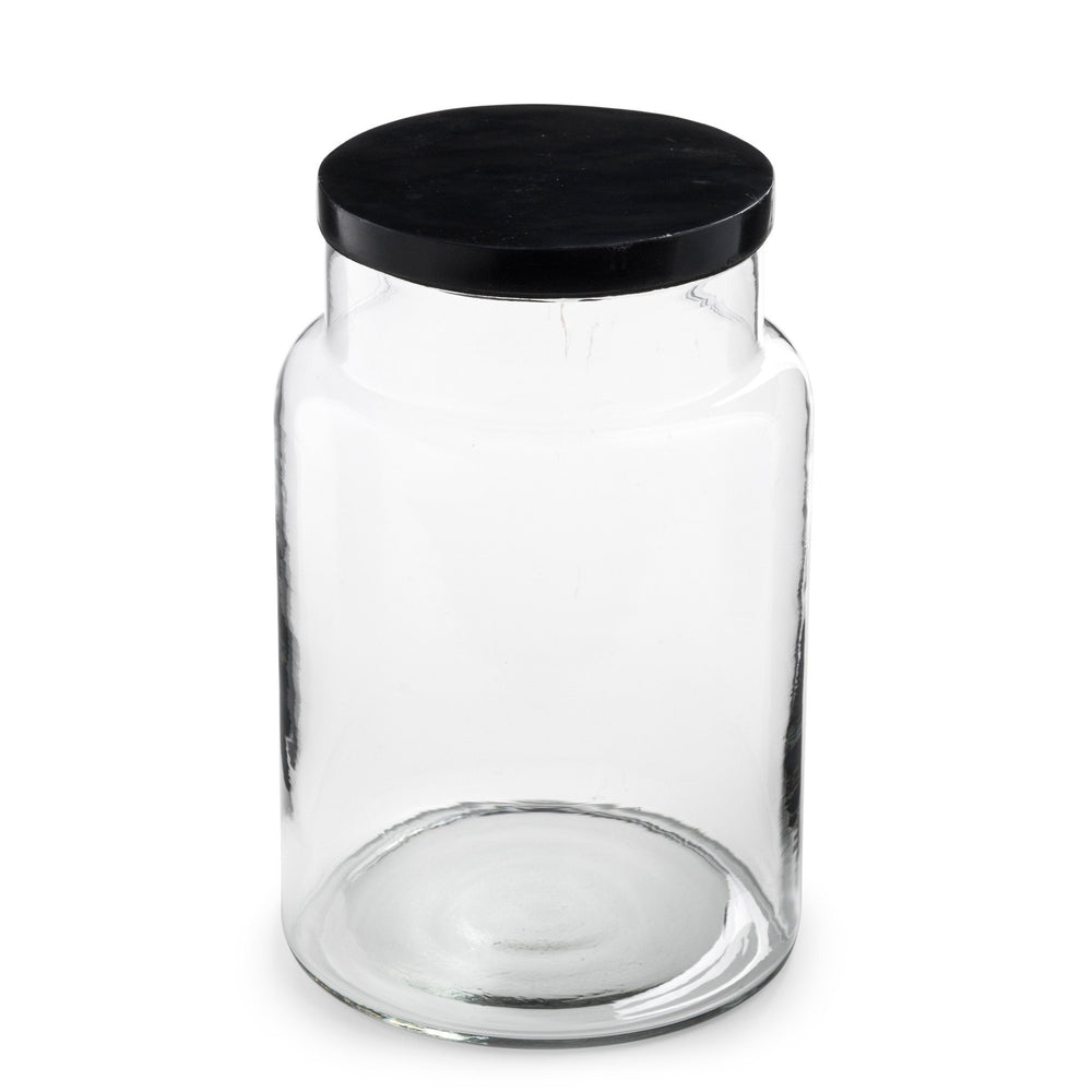 marblelous glass jar large