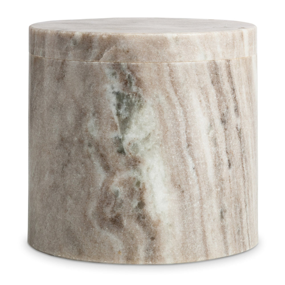 marblelous canister large, brown