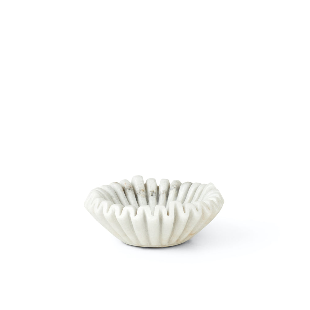 marblelous scallop bowl