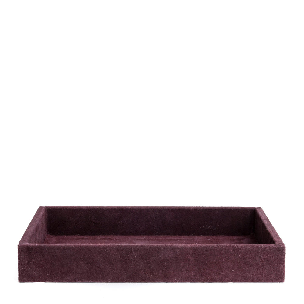 notabilia tray, aubergine