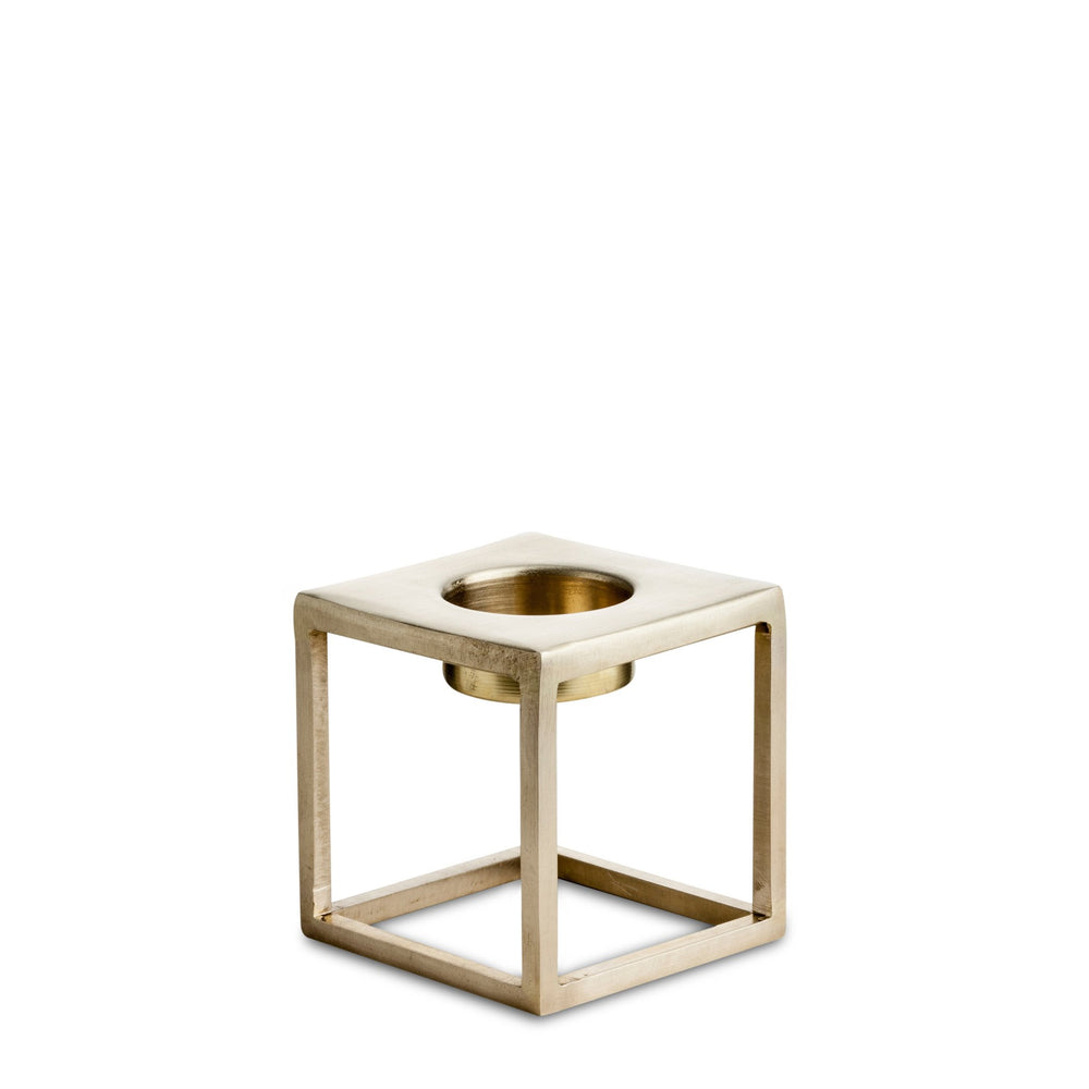 genuine t-light small, brass