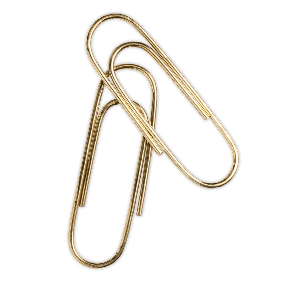 
                  
                    gather paper clip, brass
                  
                