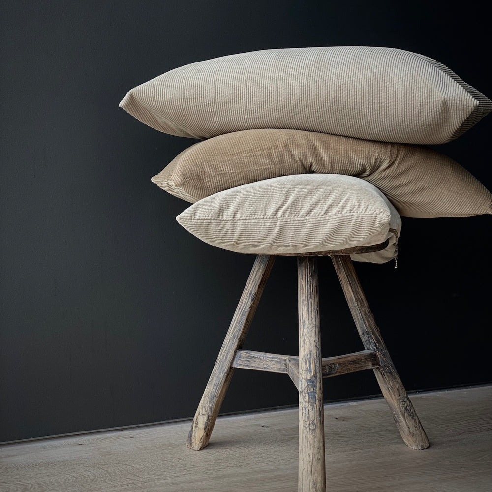 
                  
                    corduroy cushion, nude grey
                  
                