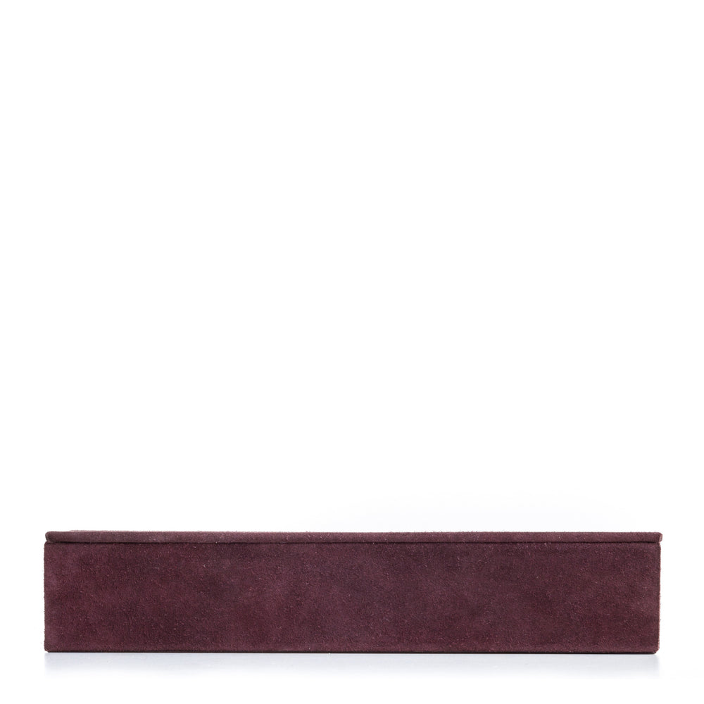 notabilia box rectangular, aubergine
