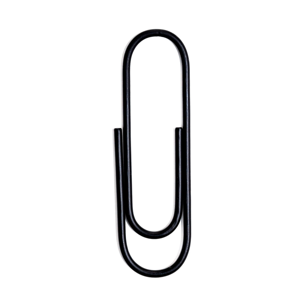 gather paper clip, matt black