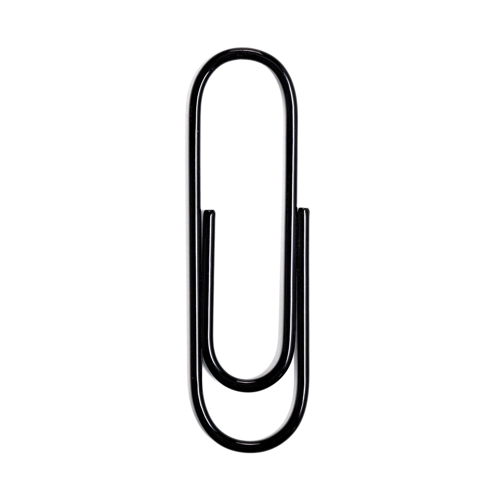 gather paper clip, black