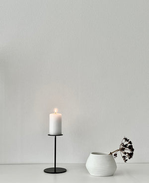 
                  
                    Organic candle holder, opal white
                  
                