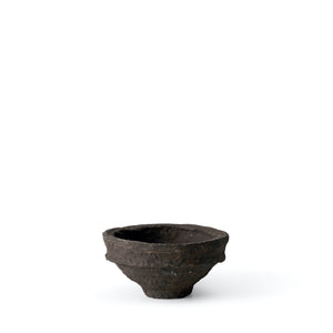 
                  
                    SUSTAIN sculptural papier mache bowl, brown
                  
                