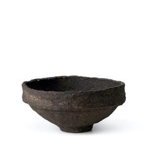 
                  
                    SUSTAIN sculptural papier mache bowl, brown
                  
                